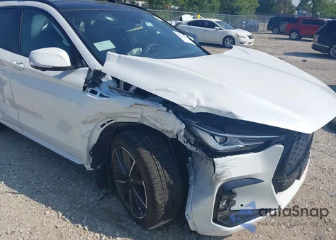 2025 Infiniti Qx50 Sport Awd from USA, damaged, VIN 3PCAJ5FBXSF104877